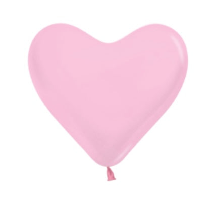 Sempertex 12‰Û Fashion Pink Heart Shape Balloon (50)