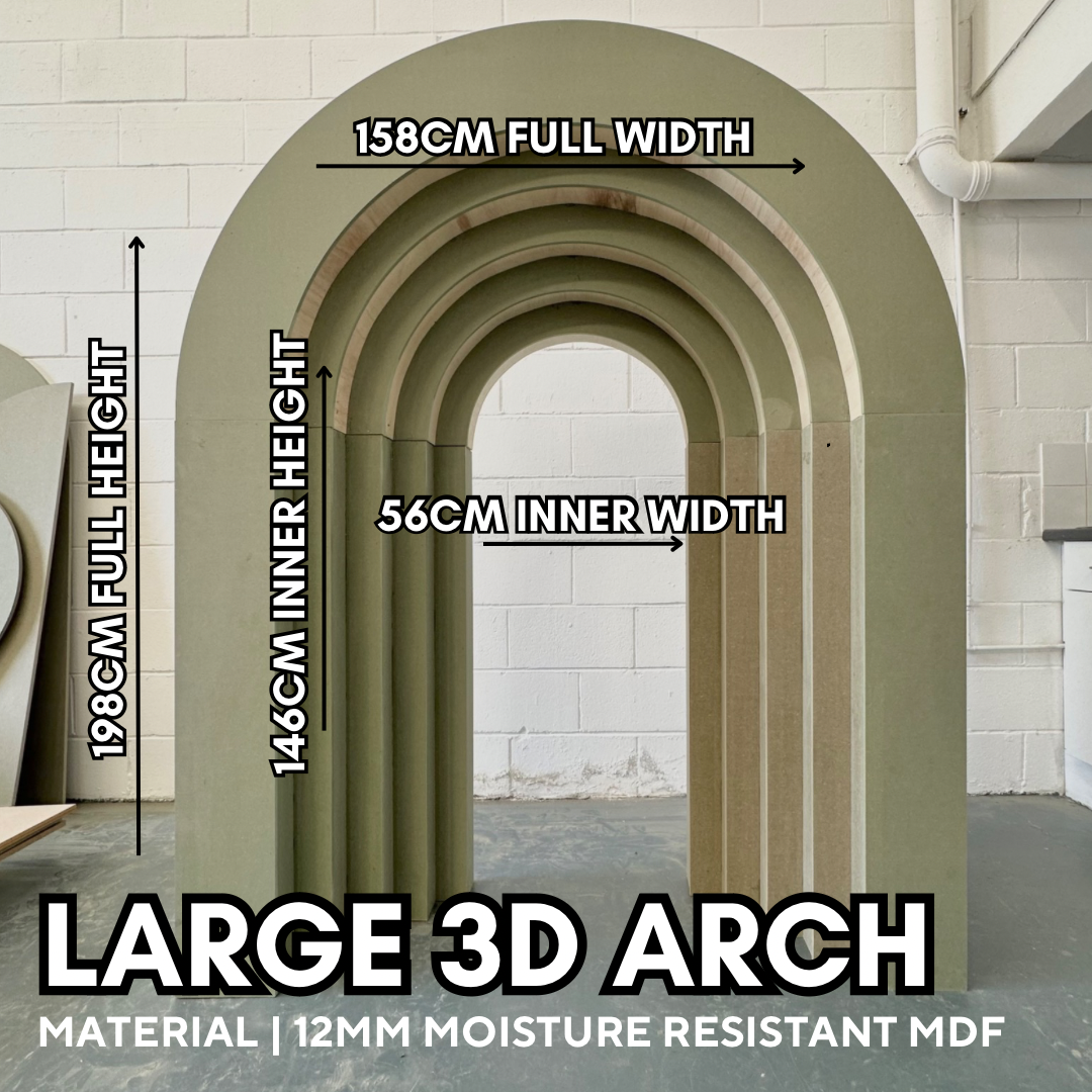 3D Rainbow Arch