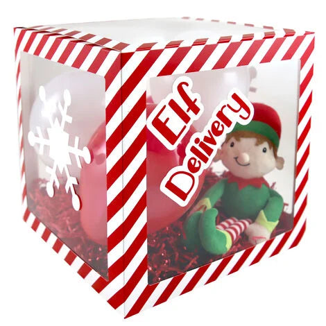 Elf Arrival Balloon Box Balloons & Stickers