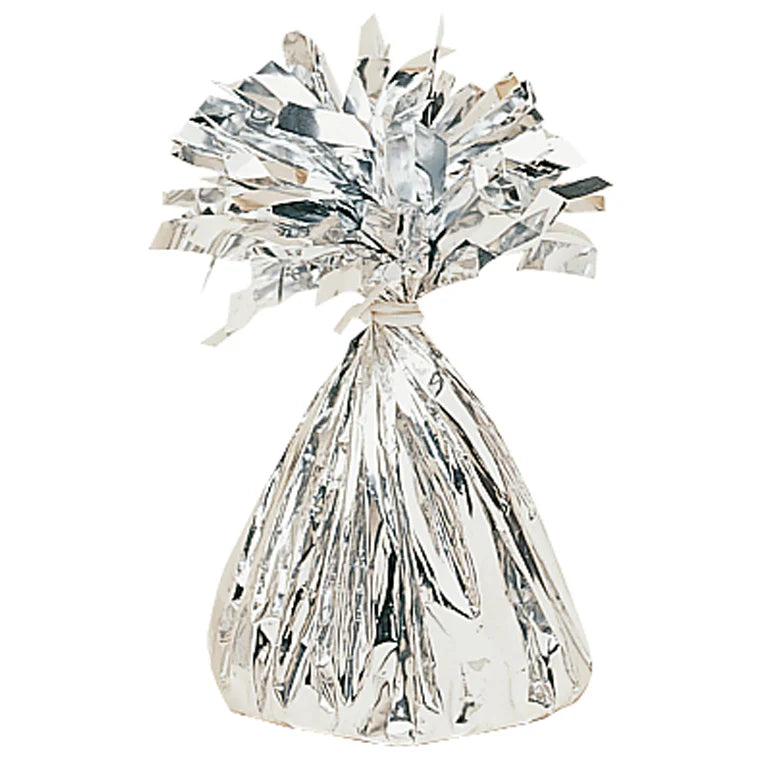 Foil Balloon Weights - 170g - Silver