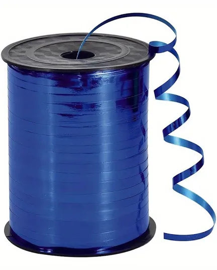 Metallic Blue Ribbon Spool 500x 5mm - 1 PC