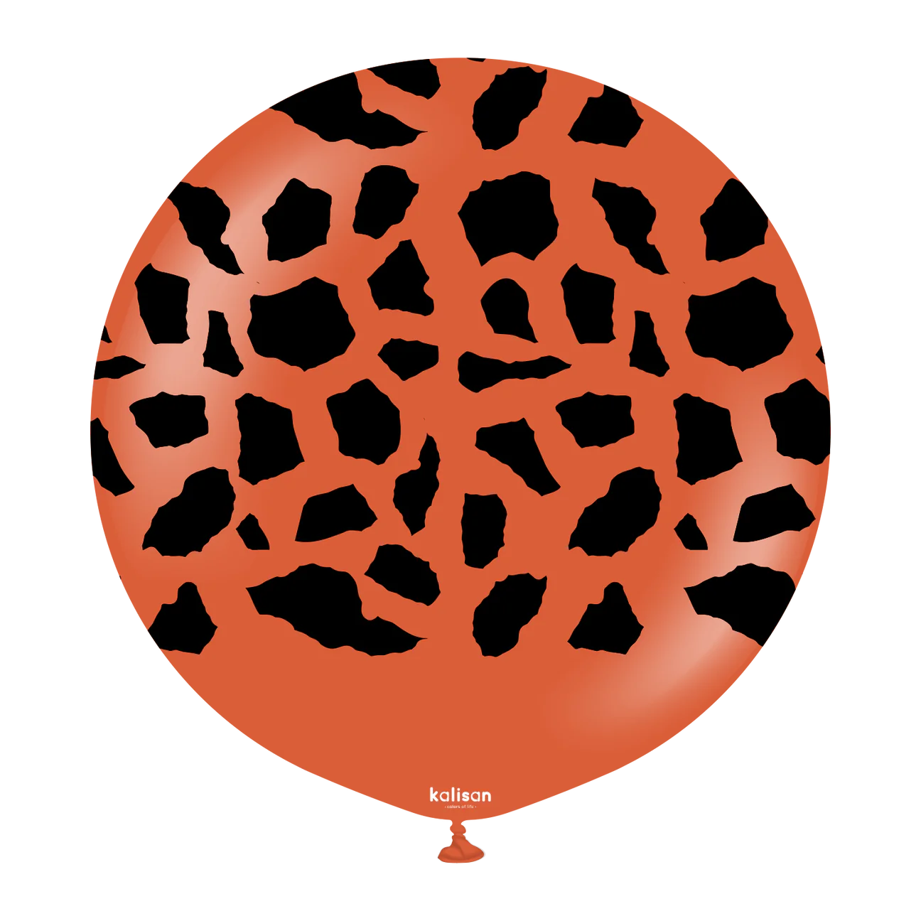 Kalisan Safari Giraffe - Retro Rust Orange