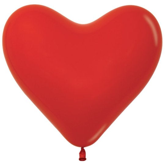 Sempertex 16‰Û Fashion Red Heart Shape Balloon (50)