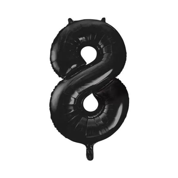 Unique 34 inch Black Numbers 0-9