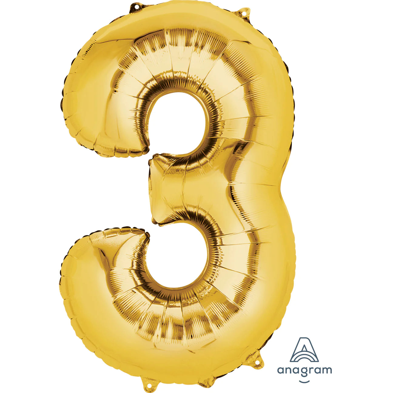 Anagram Gold 34 inch Foil Numbers 0-9