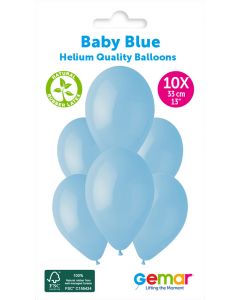 Baby blue Retail Pack 13" (10pcs)