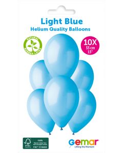 Light Blue Retail Pack 13" (10pcs)