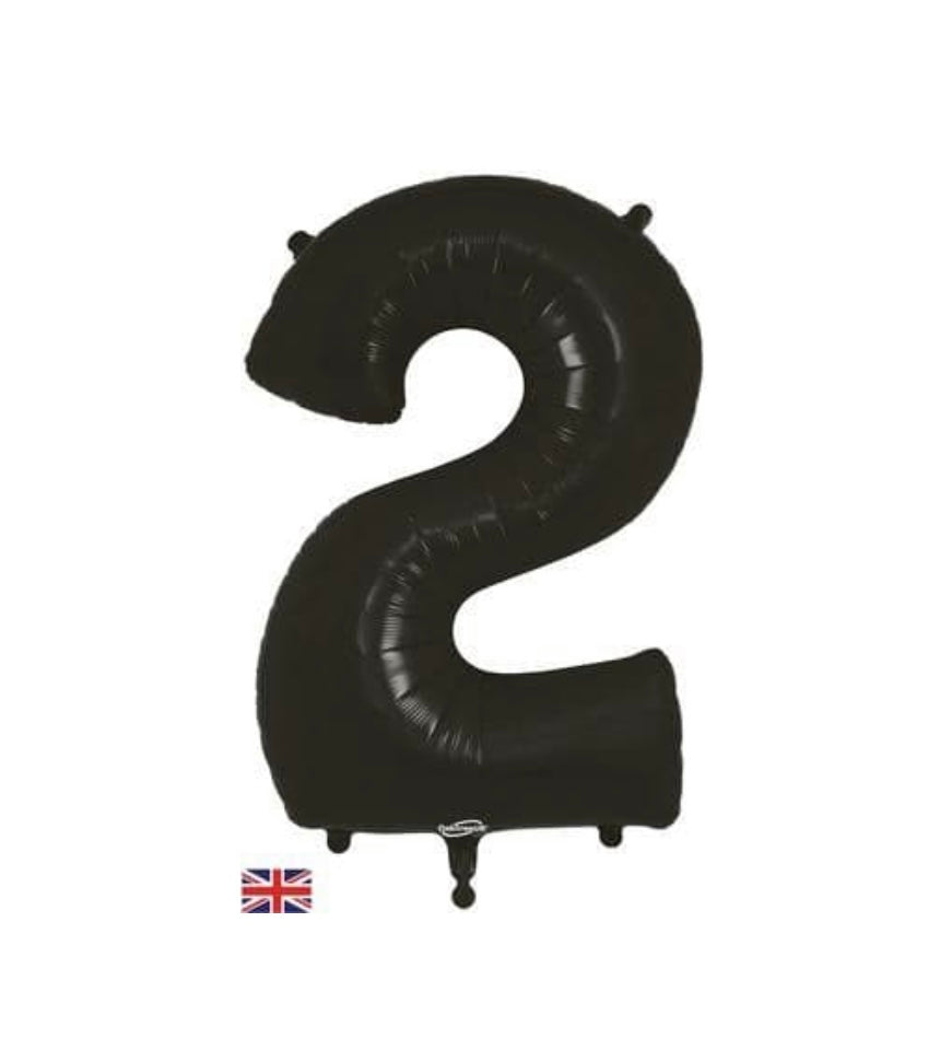 Oaktree 34 inch Black Numbers 0-9 