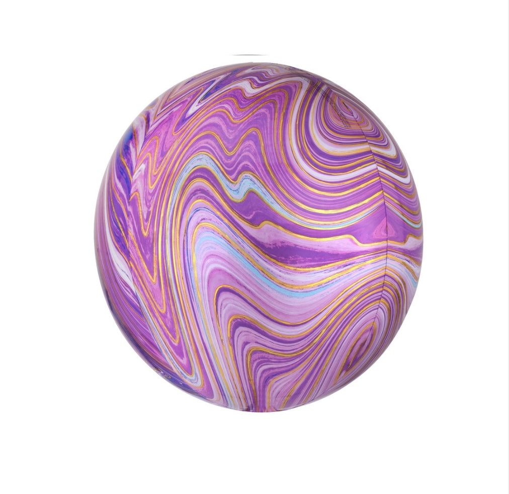 Marble Purple Orbz (15”)