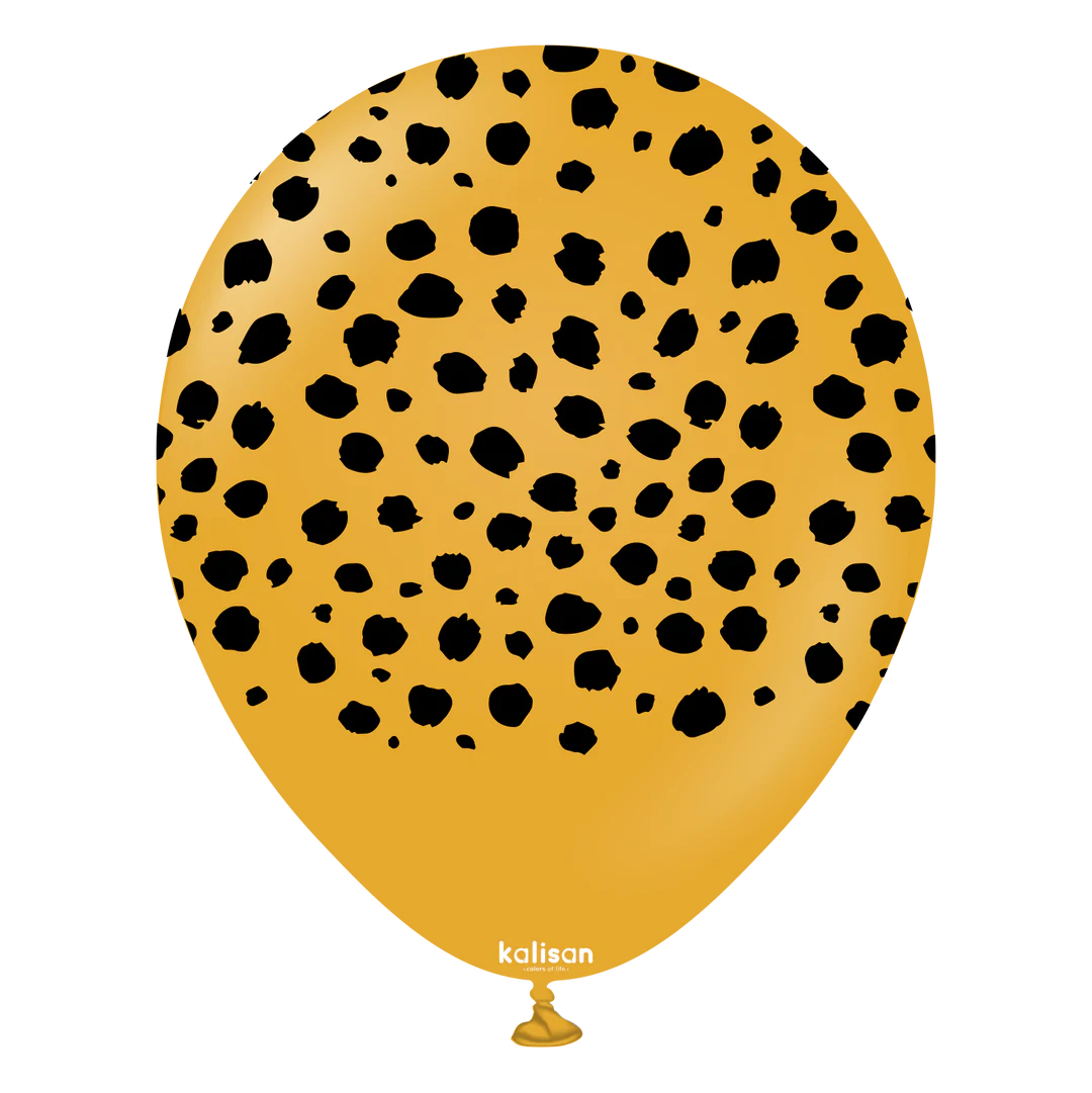 Kalisan 12‰Û Safari Cheetah - Mustard (Black) (25)