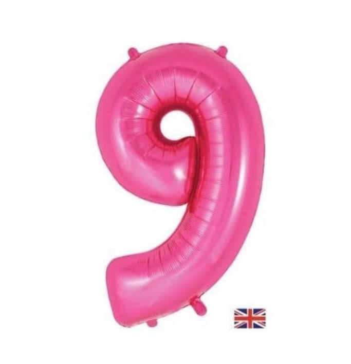 Oaktree 34 inch Pink Numbers 0-9