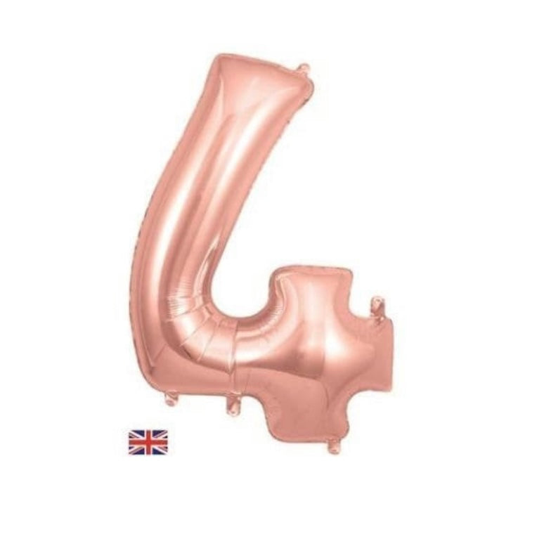 Oaktree 34 inch Rose Gold Numbers 0-9