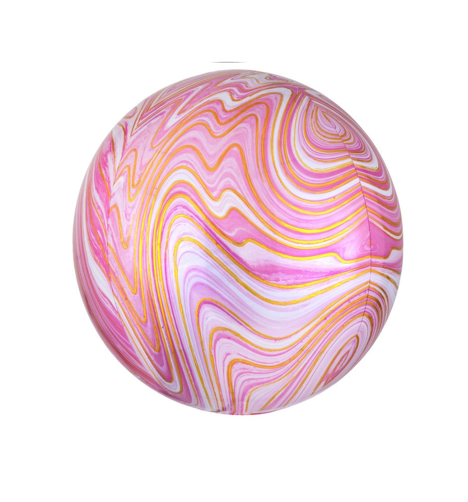 Marble Pink Orbz (15”)