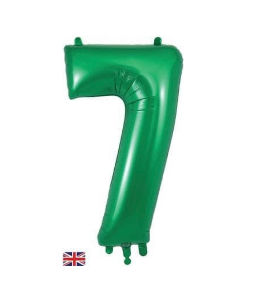 Oaktree 34 inch Green Numbers 0-9 