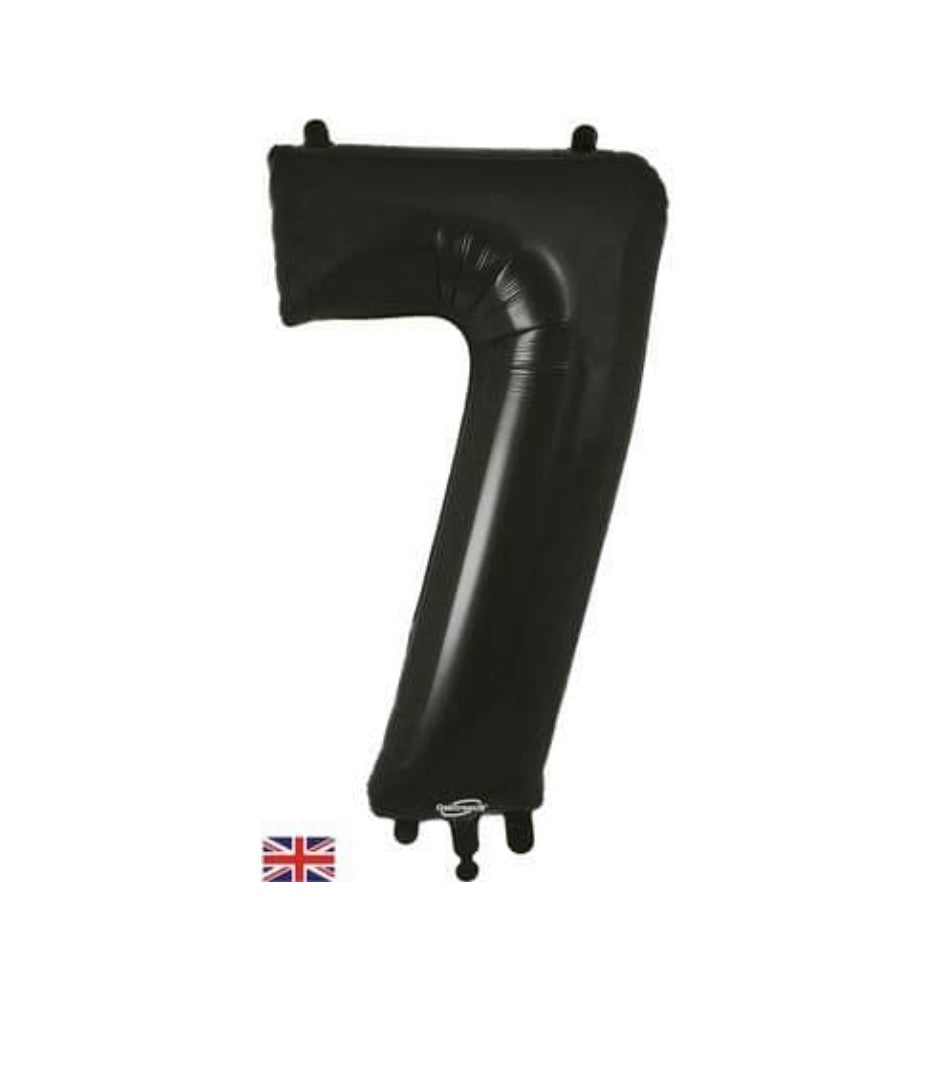 Oaktree 34 inch Black Numbers 0-9 