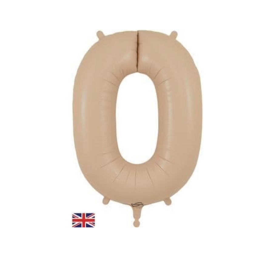 Oaktree 34 inch Matte Nude Numbers 0-9 