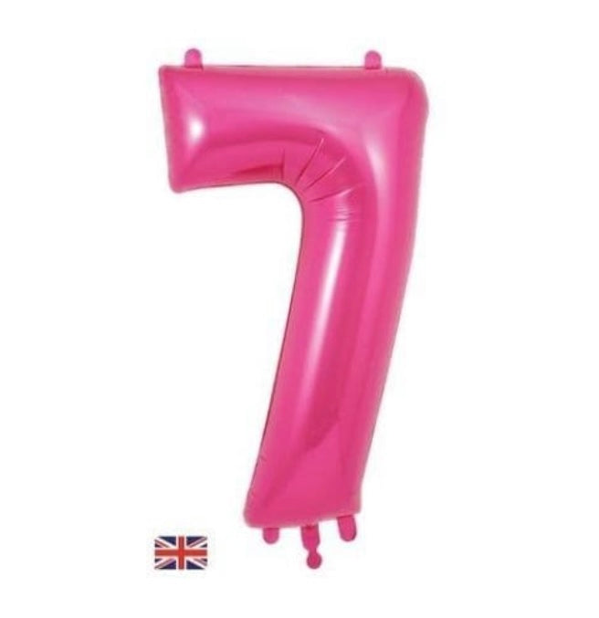 Oaktree 34 inch Pink Numbers 0-9