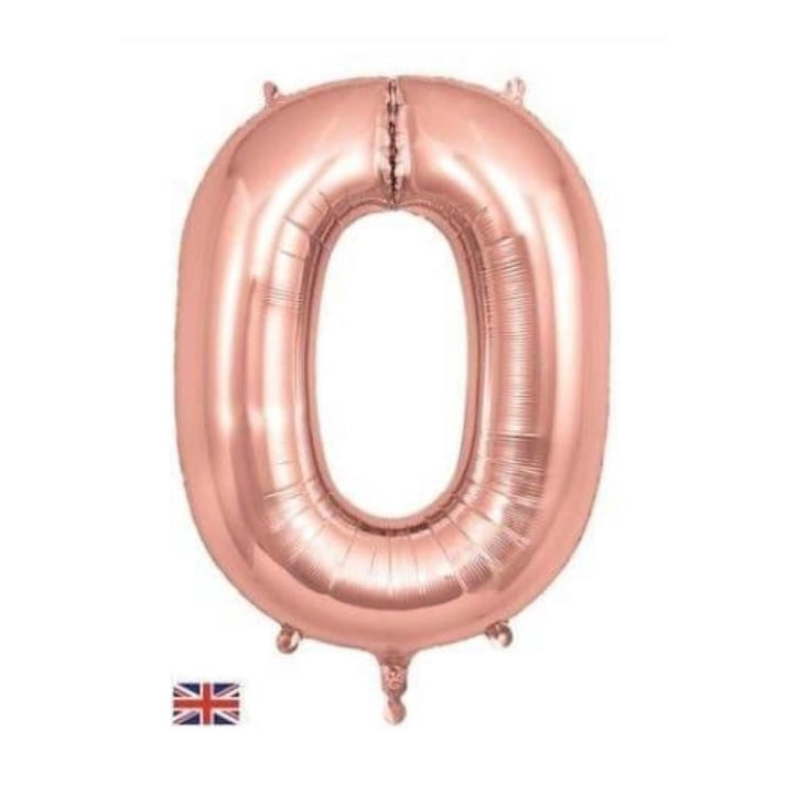 Oaktree 34 inch Rose Gold Numbers 0-9