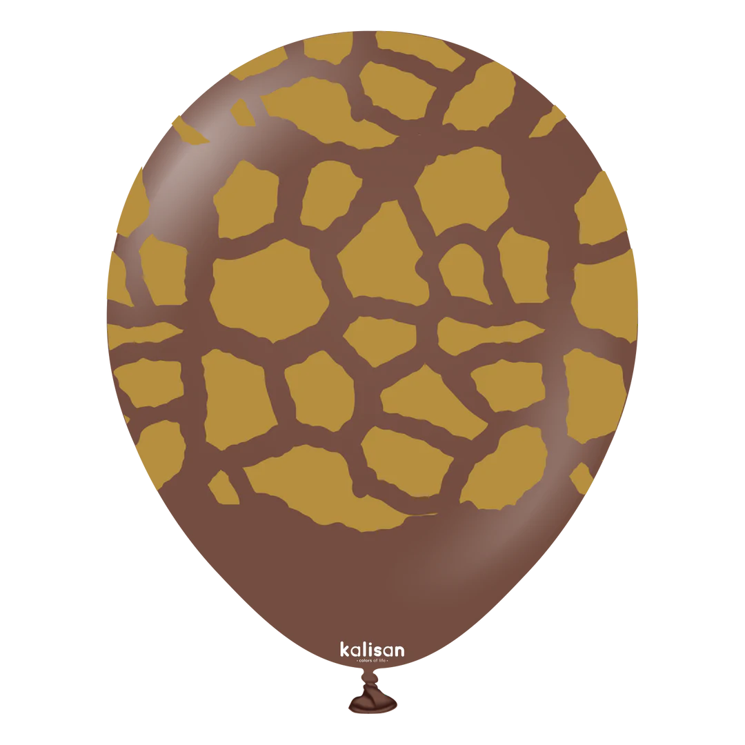 Kalisan Safari Giraffe - Chocolate Brown (Caramel)