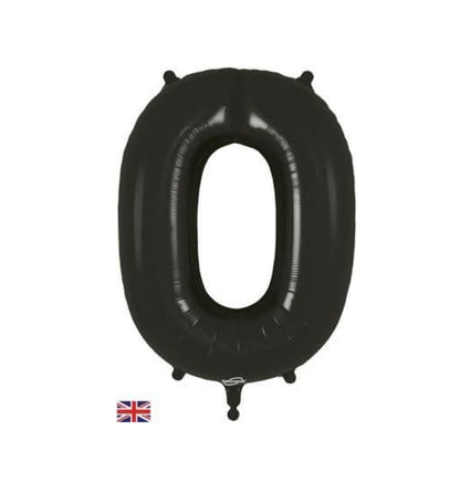Oaktree 34 inch Black Numbers 0-9 