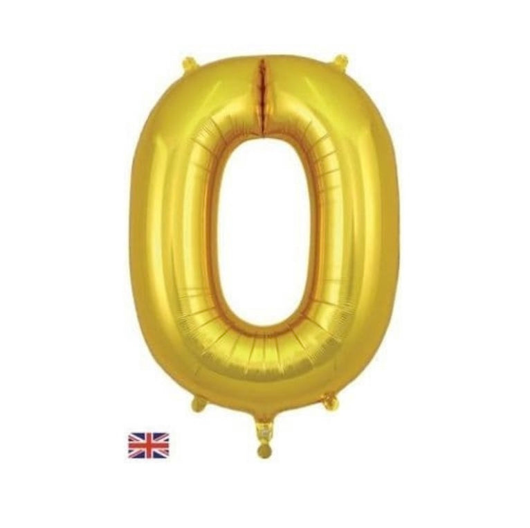 Oaktree 34 inch Gold Numbers 0-9