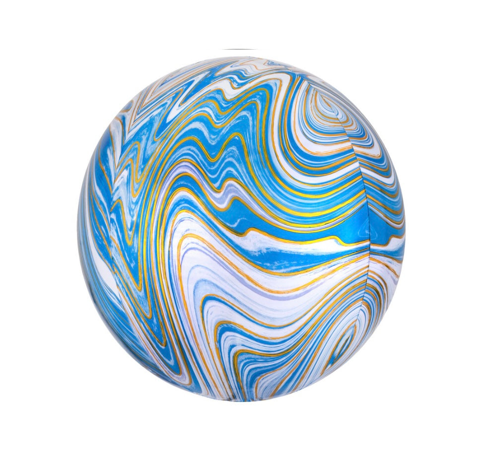 Marble Blue Orbz (15”)