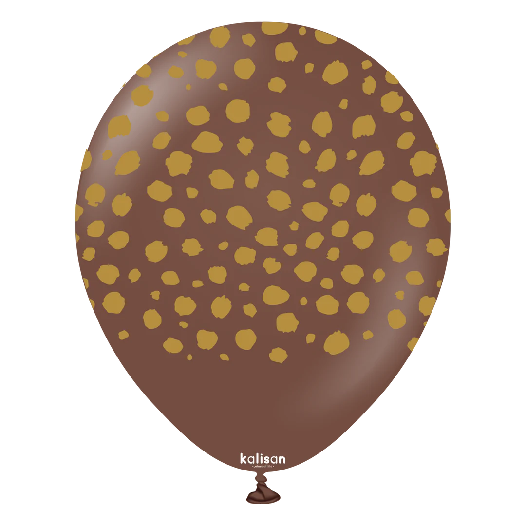 Kalisan 12‰Û Safari Cheetah - Chocolate Brown (Gold) (25)