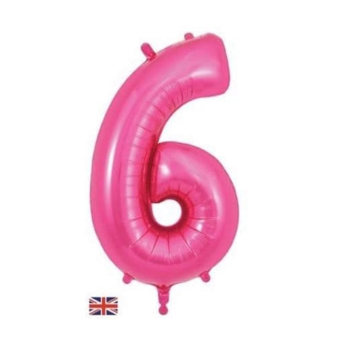 Oaktree 34 inch Pink Numbers 0-9